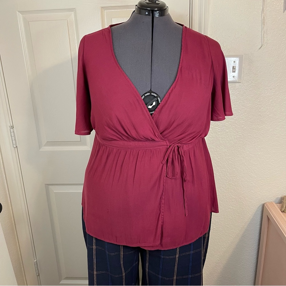Torrid wrap top